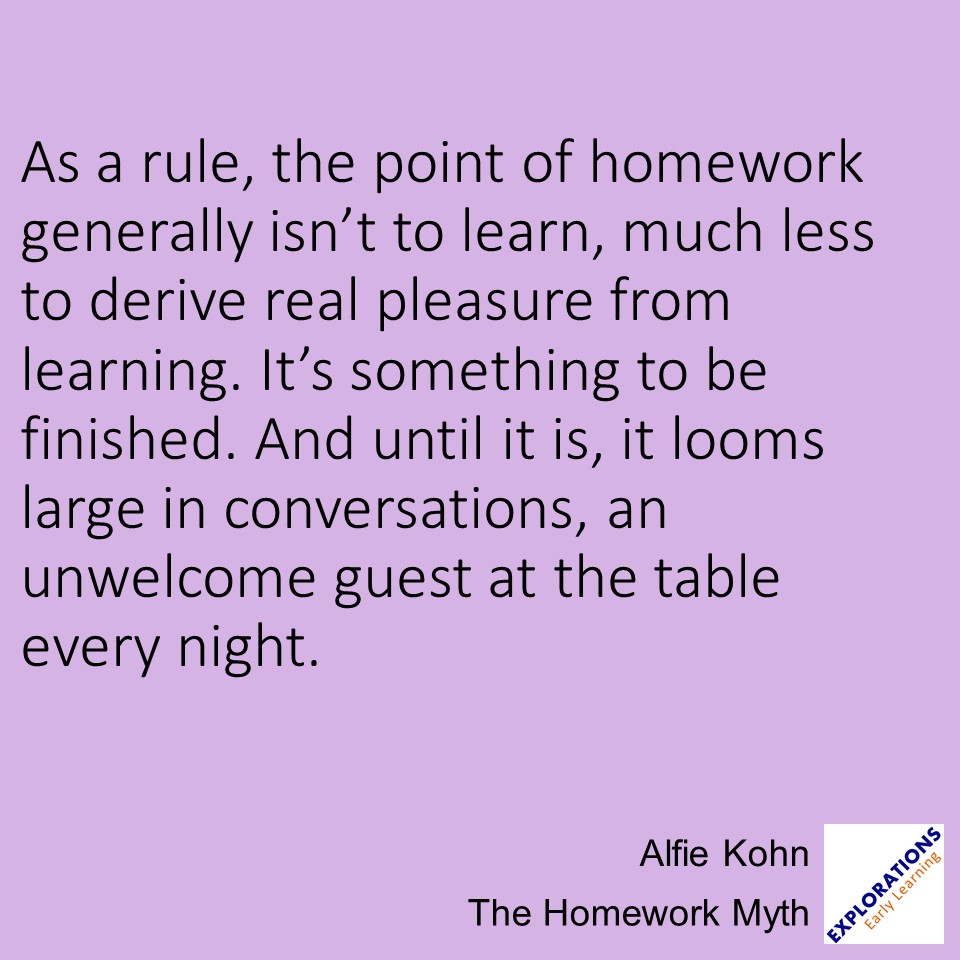 homework does not work quotes